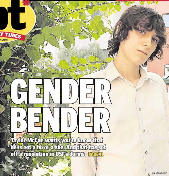 Tampa Bay Times Sensationalizes Trans Person Taylor McCue